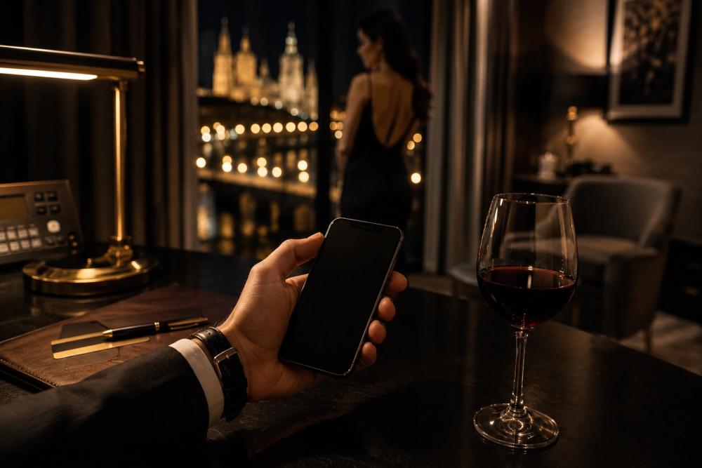 Primer mensaje para reservar una cita discreta en Zaragoza